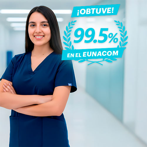 Estudiante que aprobó el Eunacom